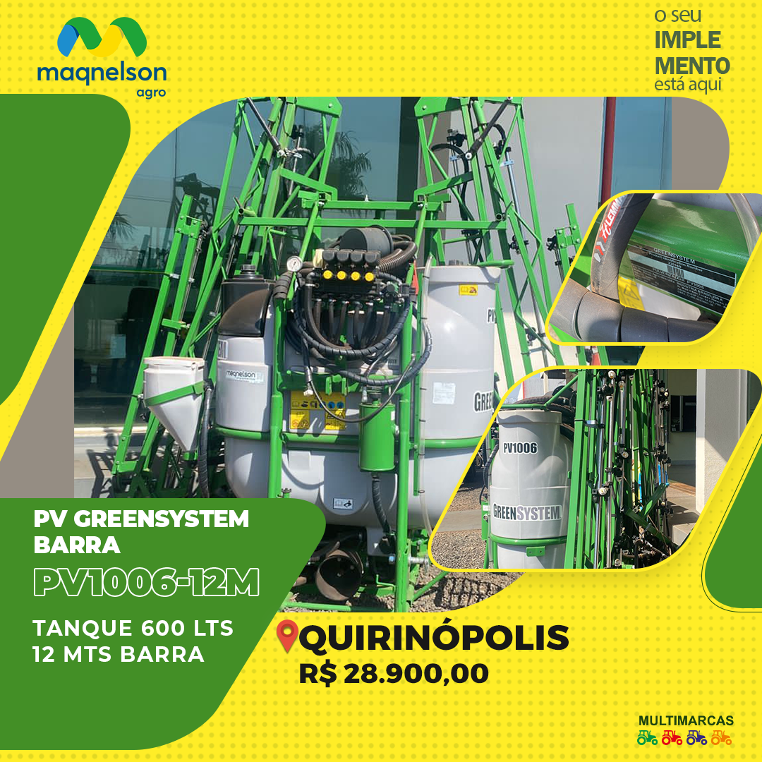 Pv greesystem barra quirinÓpolis